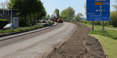 werkzaamheden worden uitgevoerd aan de N337